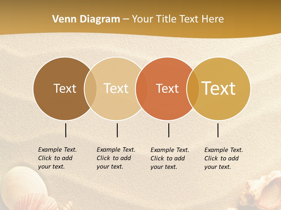 Sand Shells PowerPoint Template