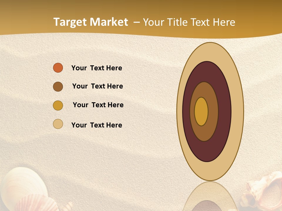 Sand Shells PowerPoint Template