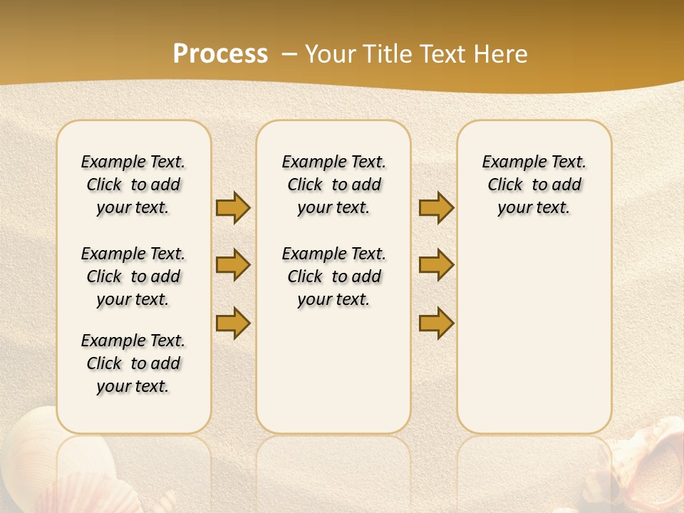 Sand Shells PowerPoint Template