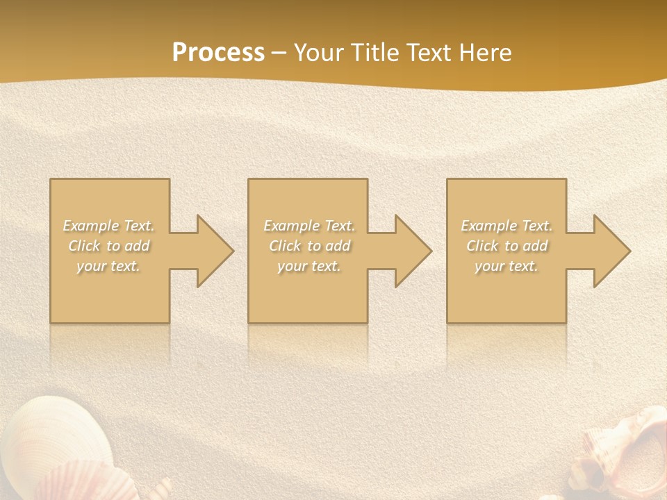 Sand Shells PowerPoint Template