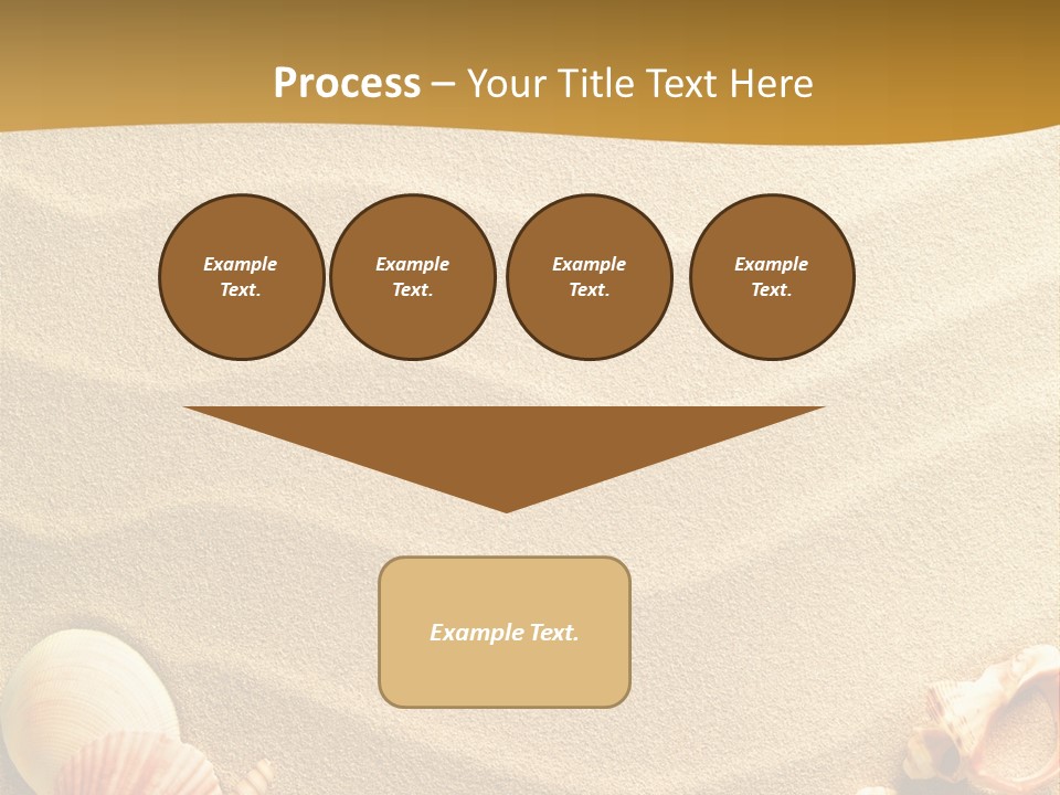 Sand Shells PowerPoint Template