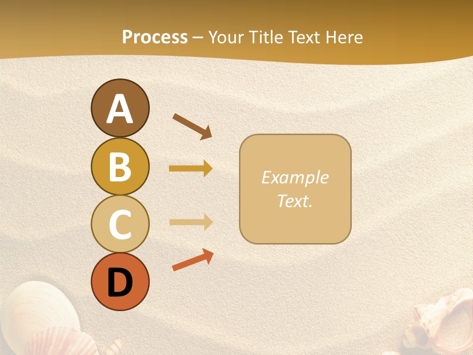 Sand Shells PowerPoint Template