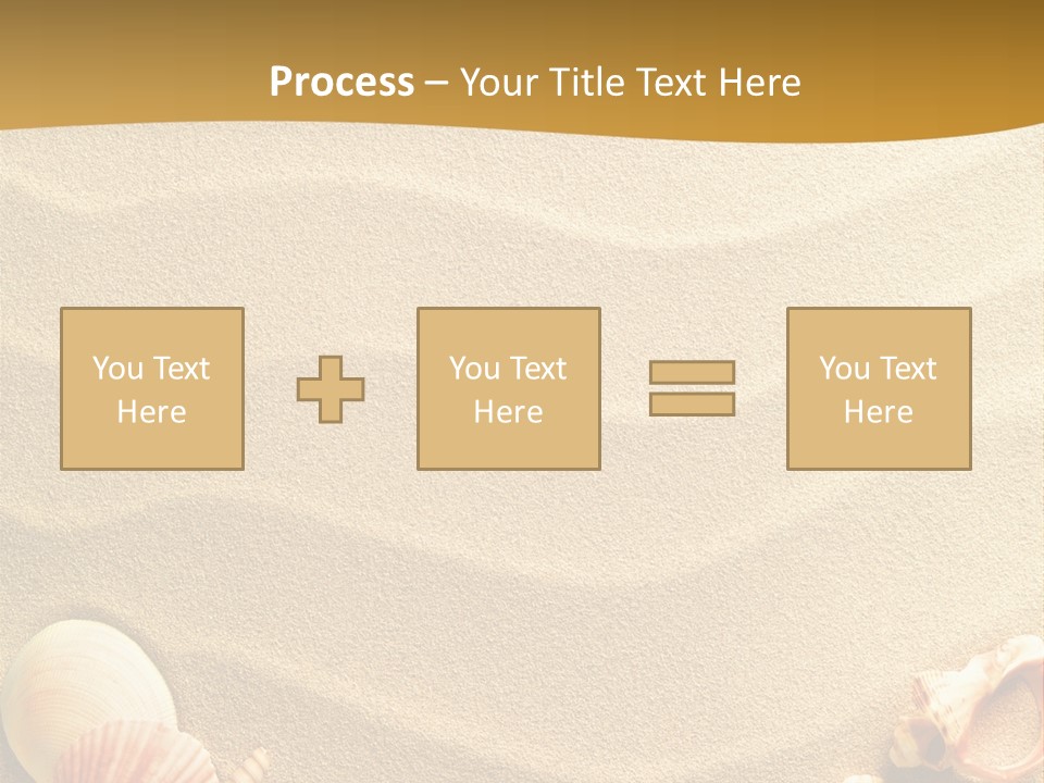 Sand Shells PowerPoint Template