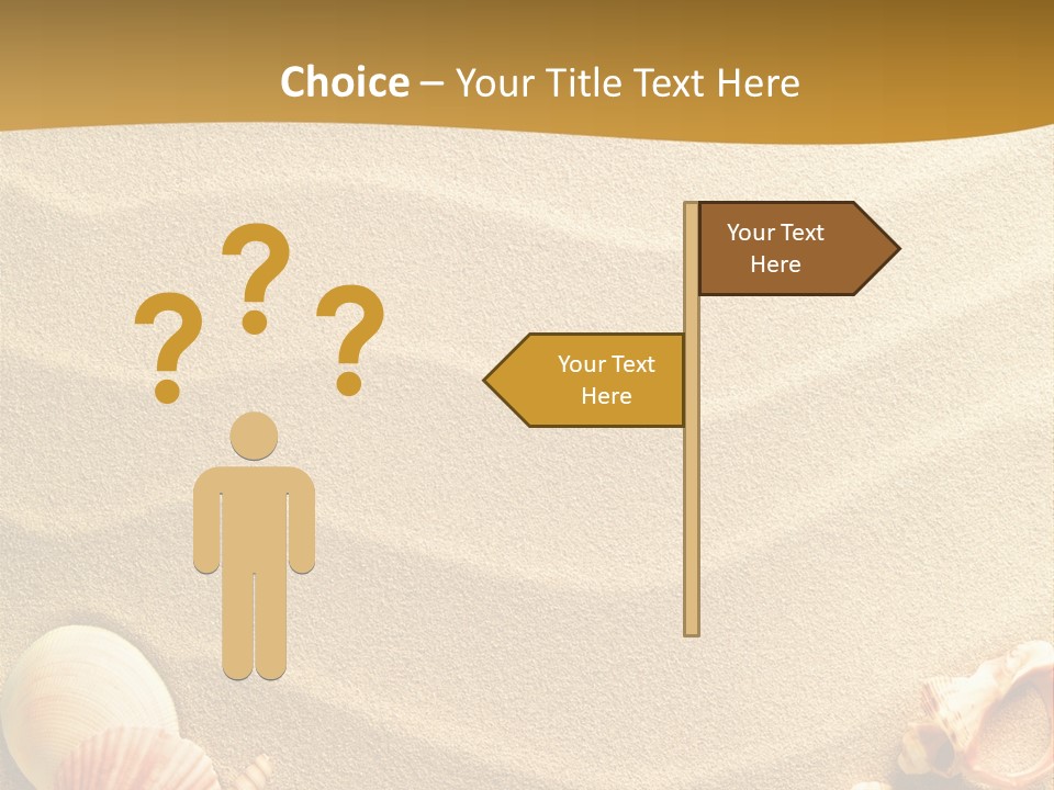 Sand Shells PowerPoint Template
