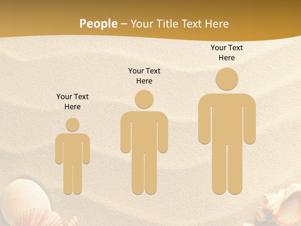 Sand Shells PowerPoint Template
