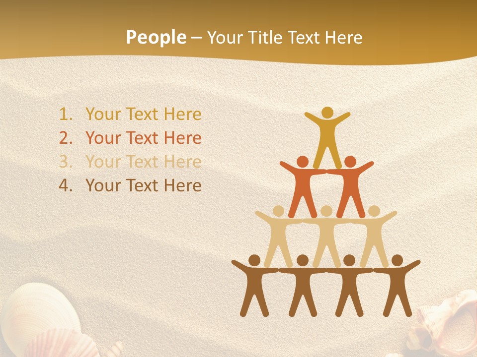 Sand Shells PowerPoint Template