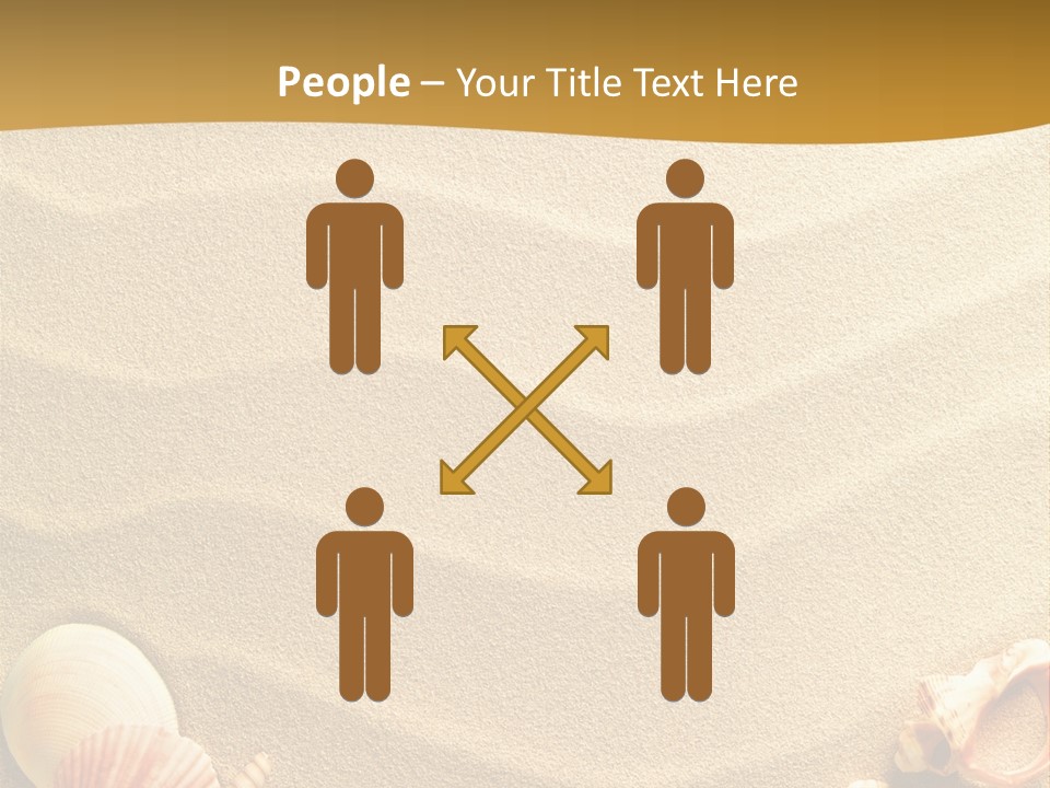 Sand Shells PowerPoint Template