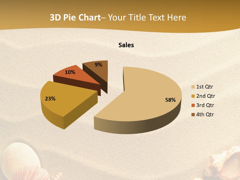 Sand Shells PowerPoint Template