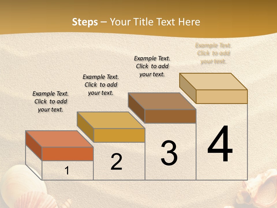 Sand Shells PowerPoint Template