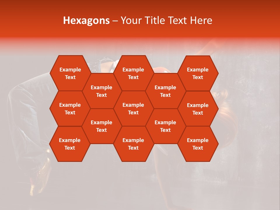 Contemporary Dance Poses PowerPoint Template