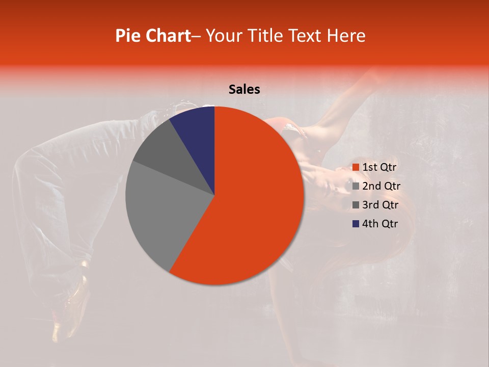 Contemporary Dance Poses PowerPoint Template