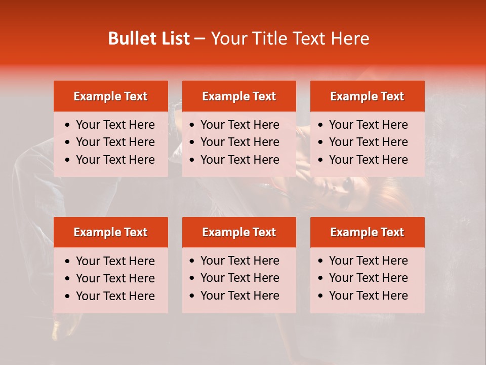 Contemporary Dance Poses PowerPoint Template
