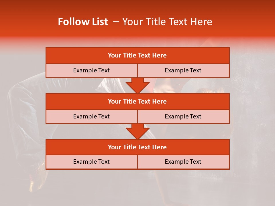 Contemporary Dance Poses PowerPoint Template