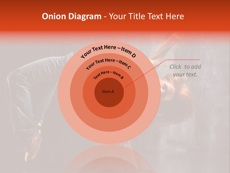 Contemporary Dance Poses PowerPoint Template