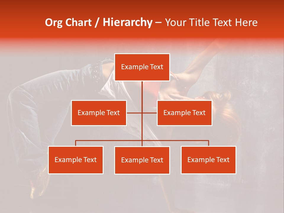 Contemporary Dance Poses PowerPoint Template