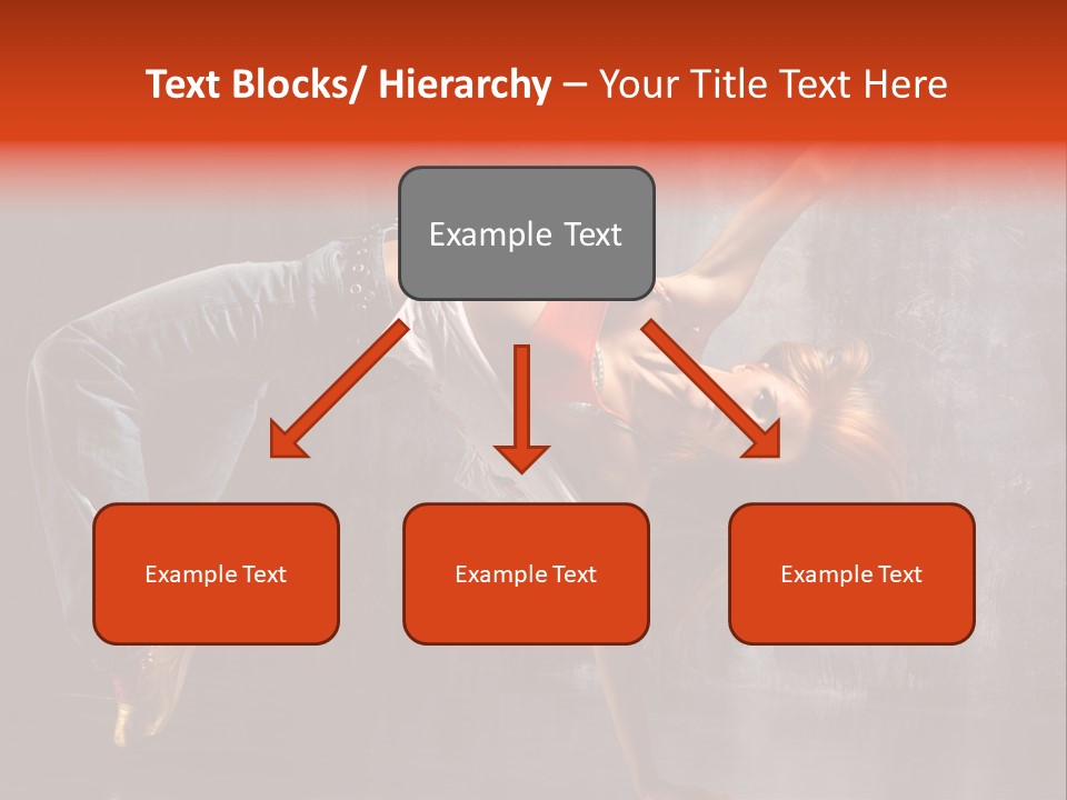 Contemporary Dance Poses PowerPoint Template