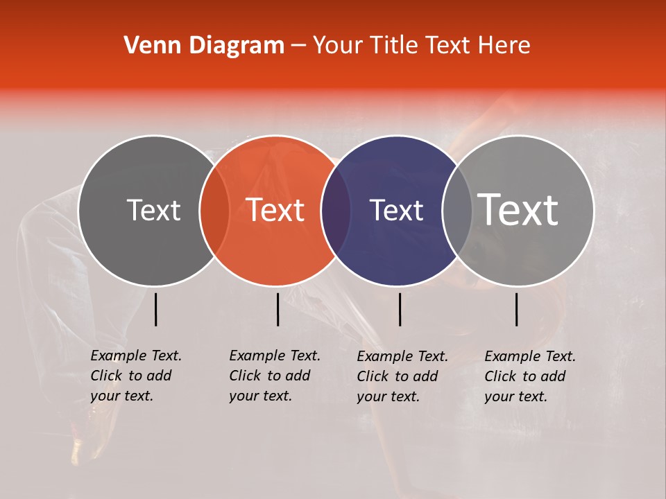 Contemporary Dance Poses PowerPoint Template