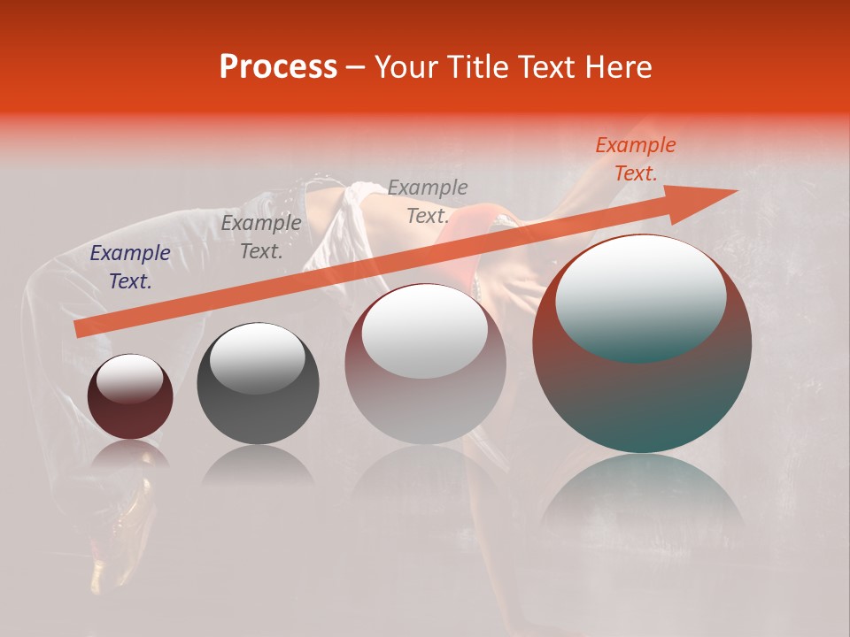 Contemporary Dance Poses PowerPoint Template