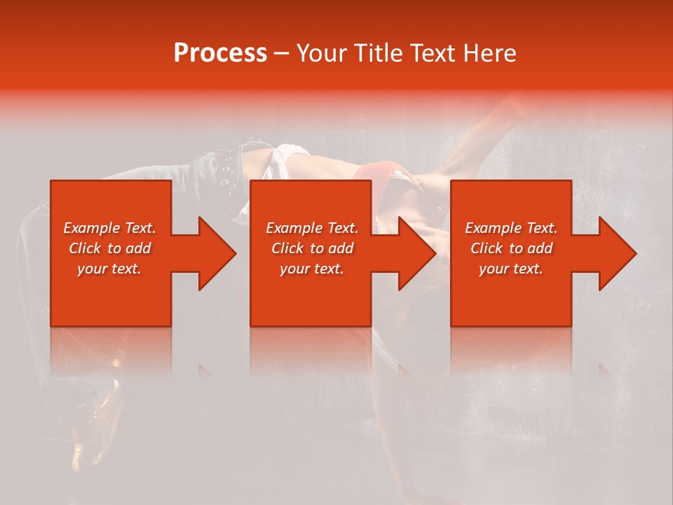 Contemporary Dance Poses PowerPoint Template