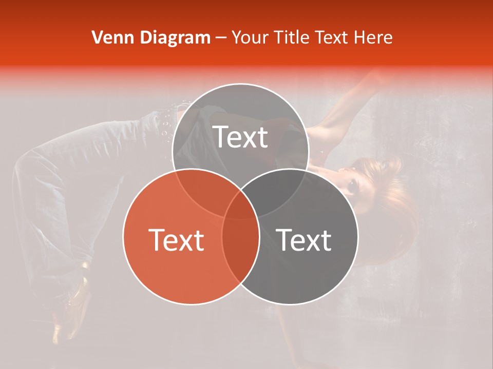 Contemporary Dance Poses PowerPoint Template