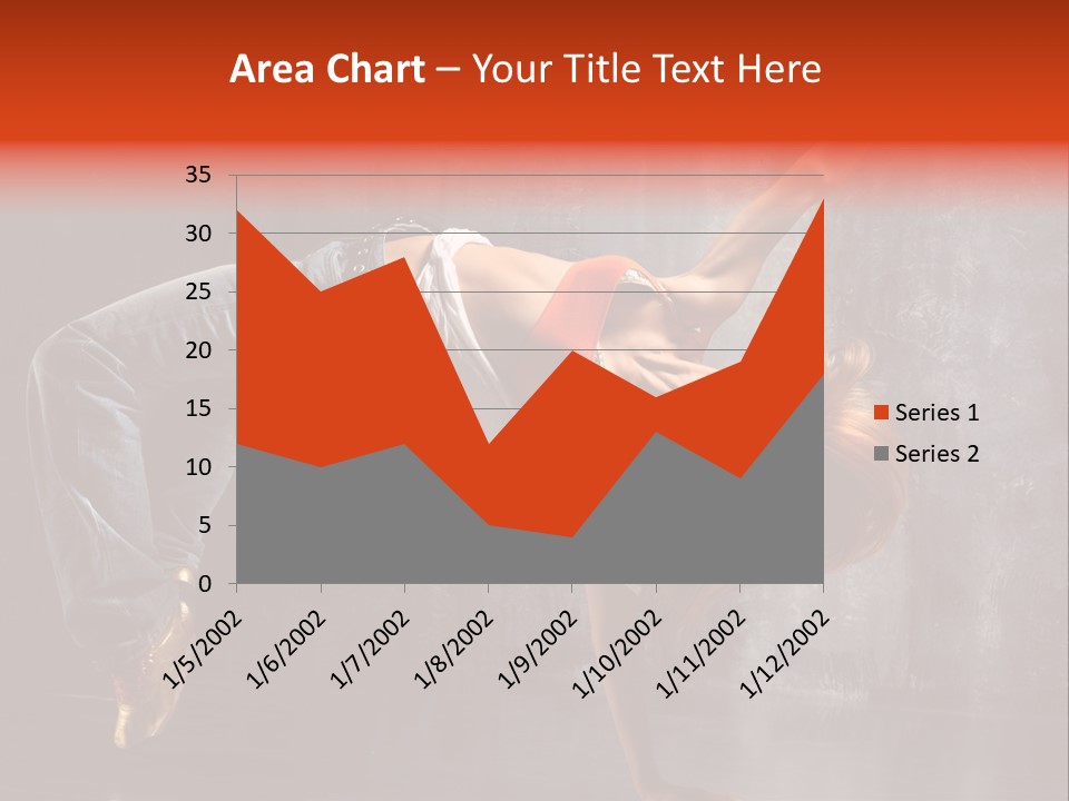 Contemporary Dance Poses PowerPoint Template