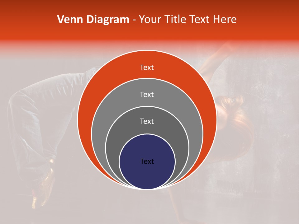 Contemporary Dance Poses PowerPoint Template