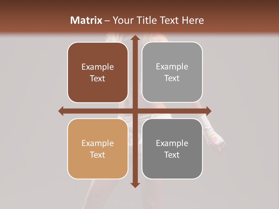 Shaking Posing Y PowerPoint Template