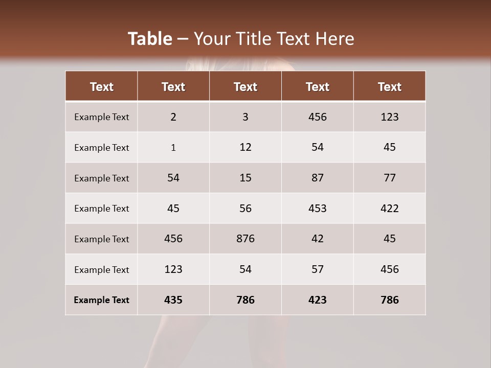 Shaking Posing Y PowerPoint Template