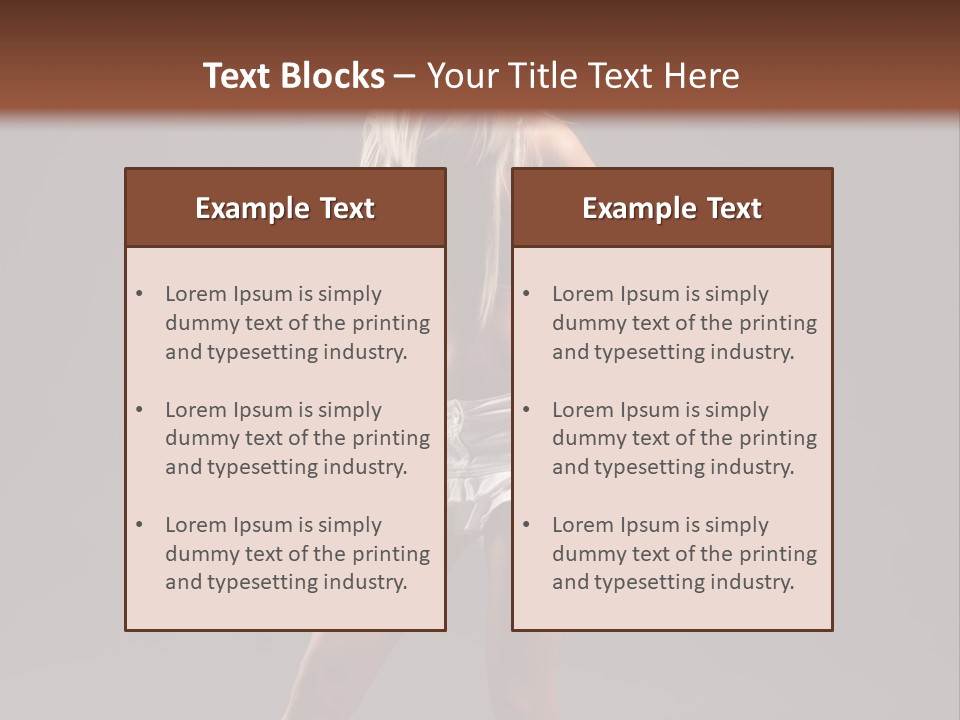 Shaking Posing Y PowerPoint Template