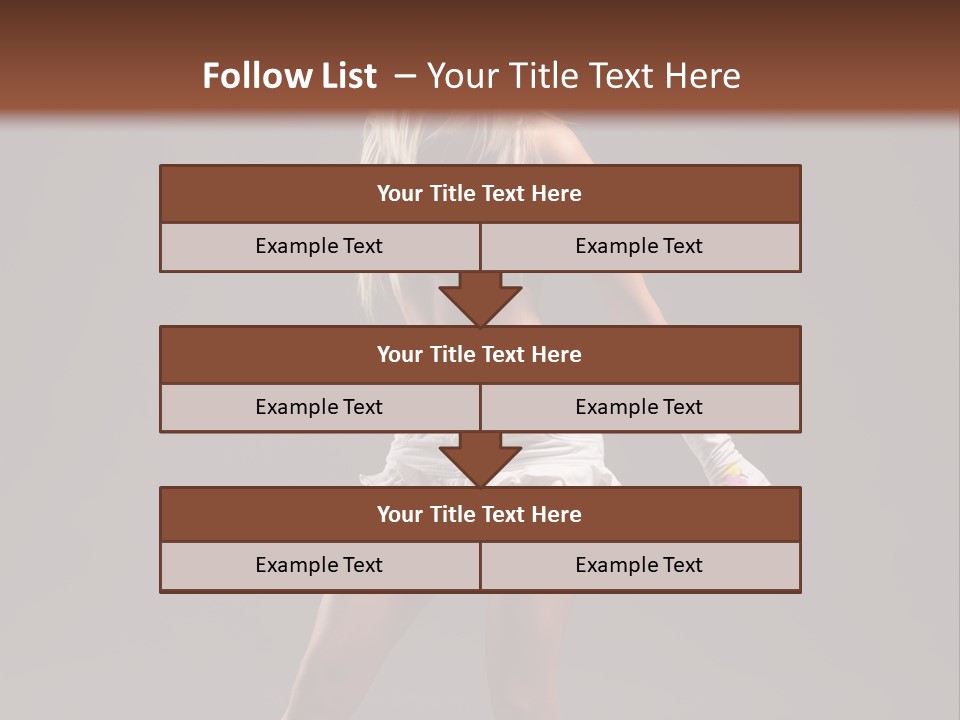 Shaking Posing Y PowerPoint Template