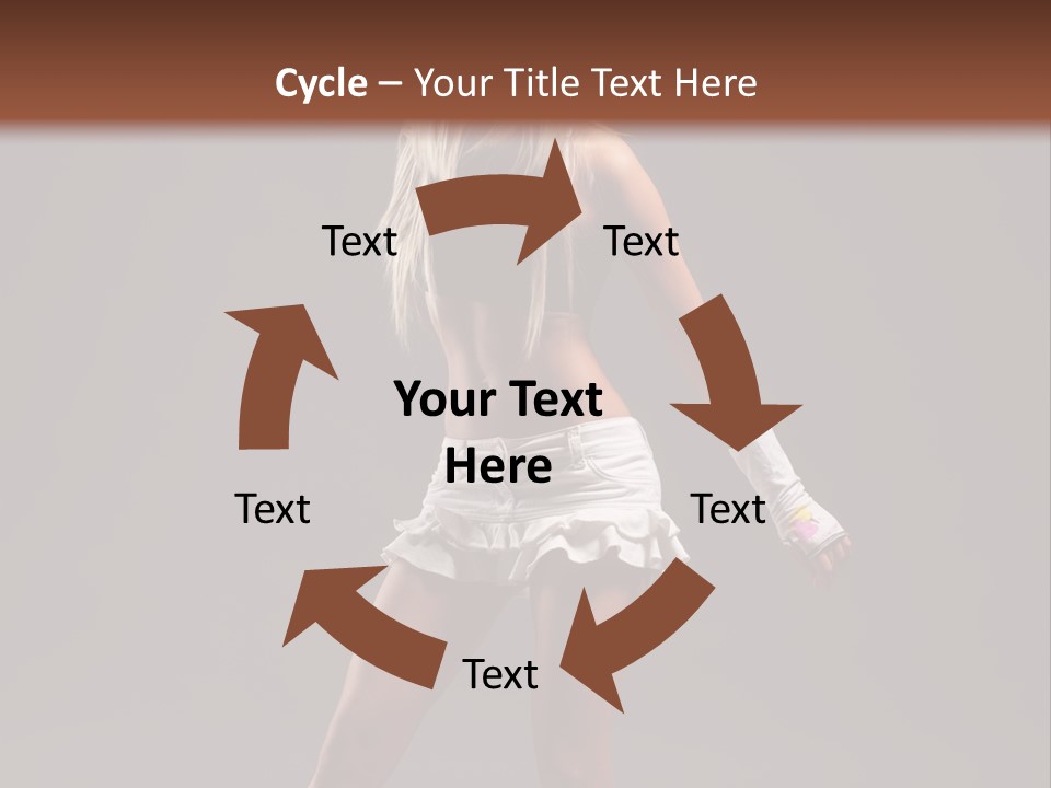Shaking Posing Y PowerPoint Template