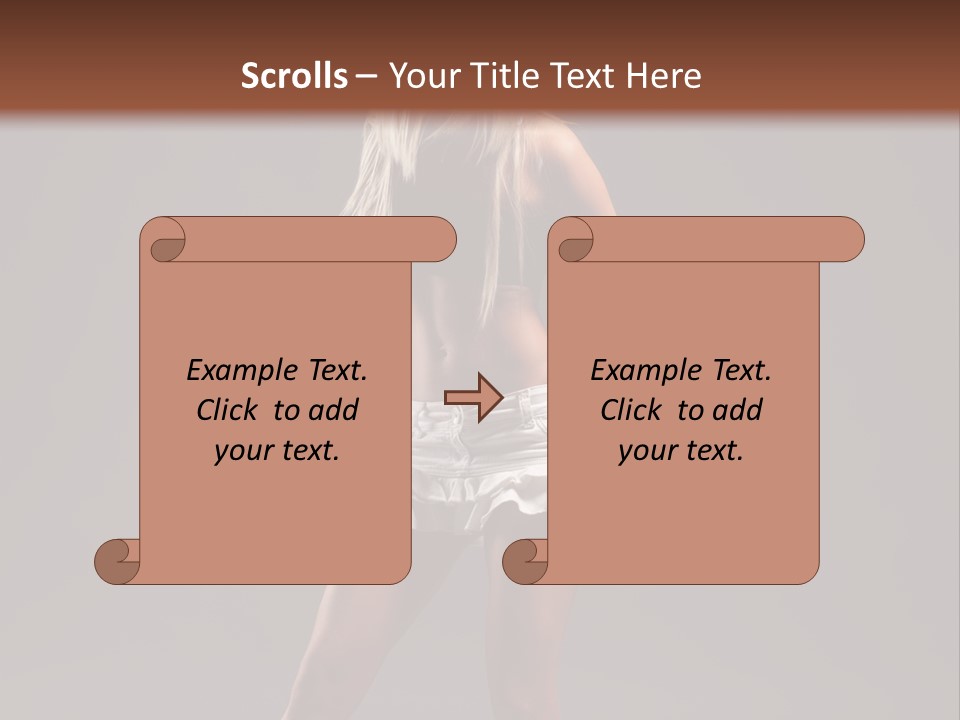 Shaking Posing Y PowerPoint Template