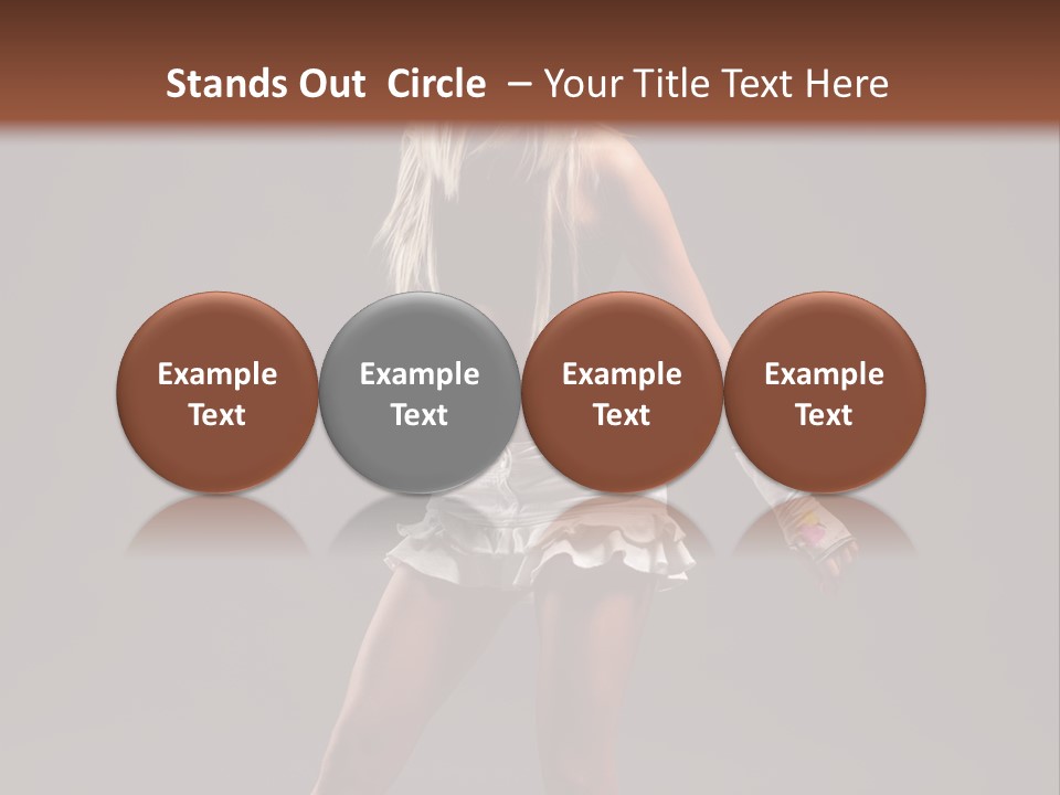 Shaking Posing Y PowerPoint Template