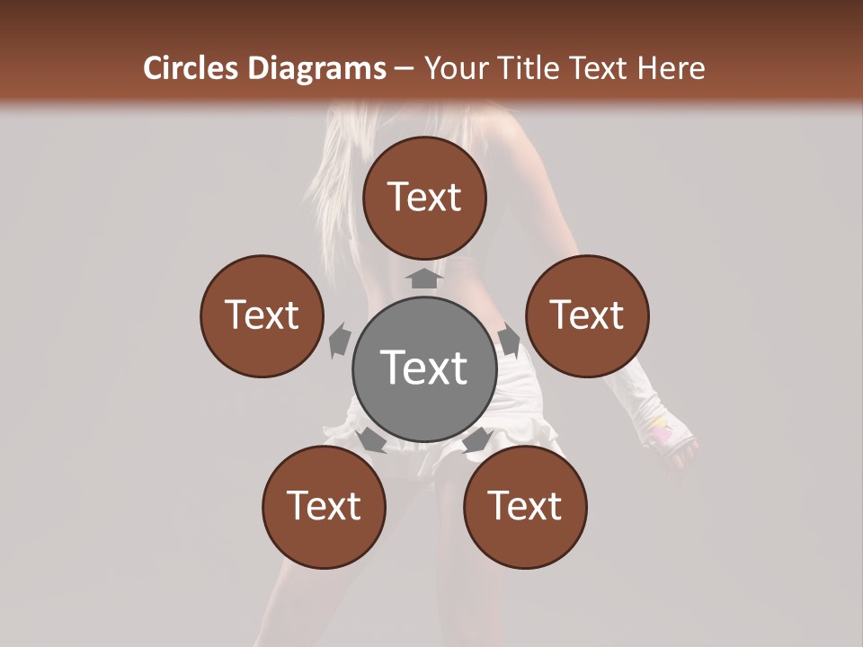 Shaking Posing Y PowerPoint Template