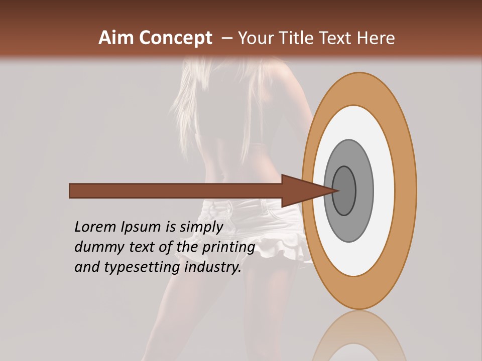 Shaking Posing Y PowerPoint Template