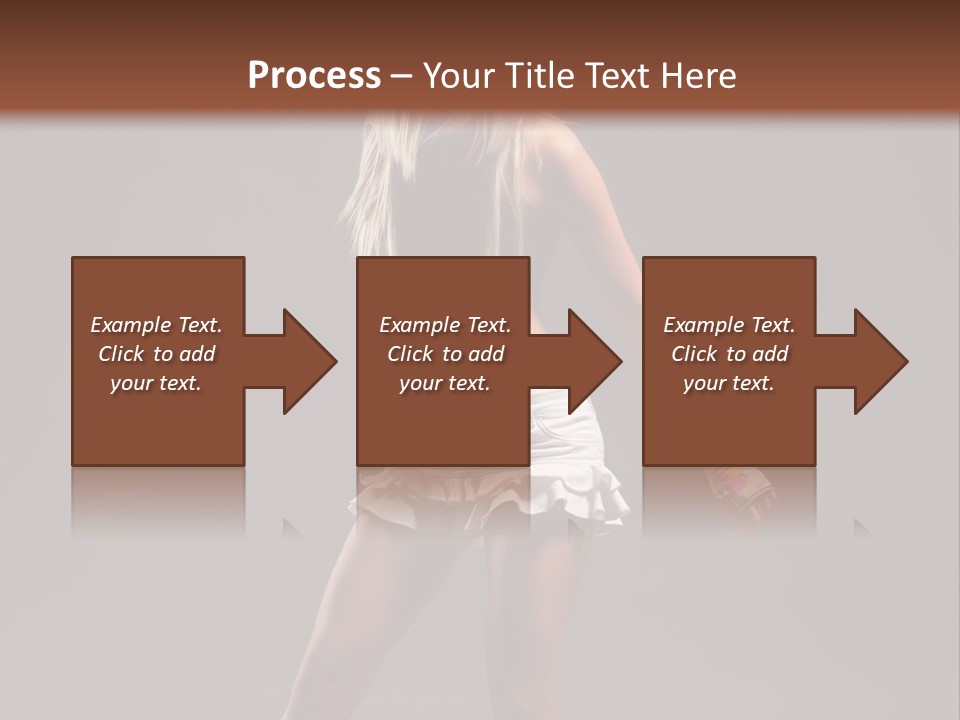 Shaking Posing Y PowerPoint Template