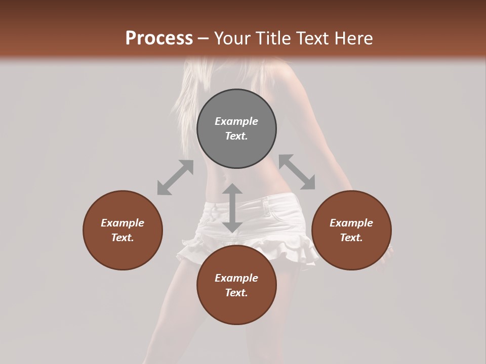 Shaking Posing Y PowerPoint Template