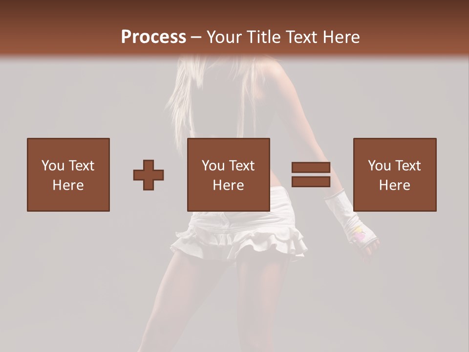 Shaking Posing Y PowerPoint Template