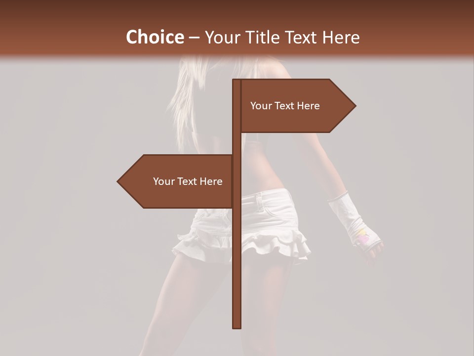 Shaking Posing Y PowerPoint Template