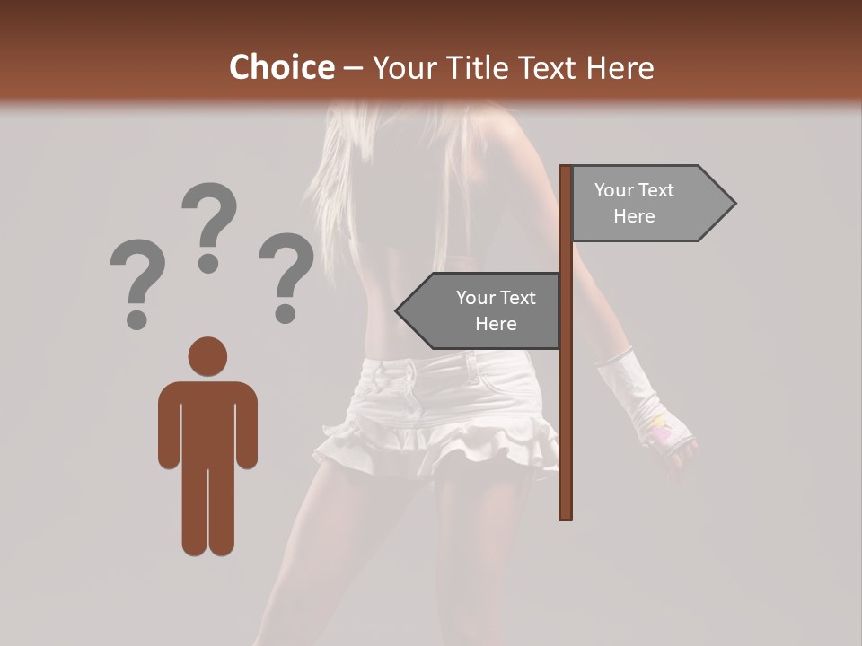 Shaking Posing Y PowerPoint Template