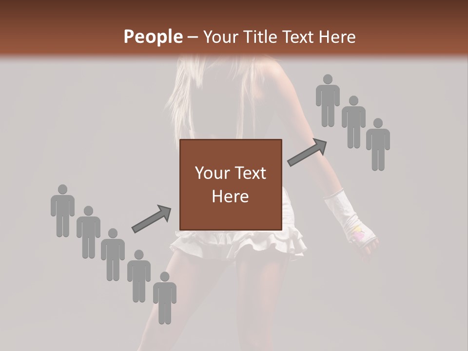 Shaking Posing Y PowerPoint Template