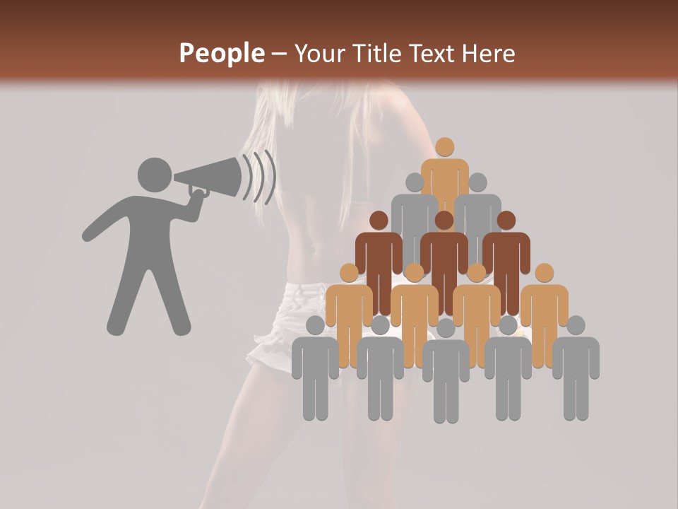 Shaking Posing Y PowerPoint Template