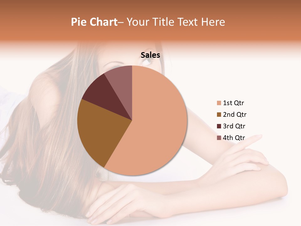 Elegant Portrait Hair PowerPoint Template