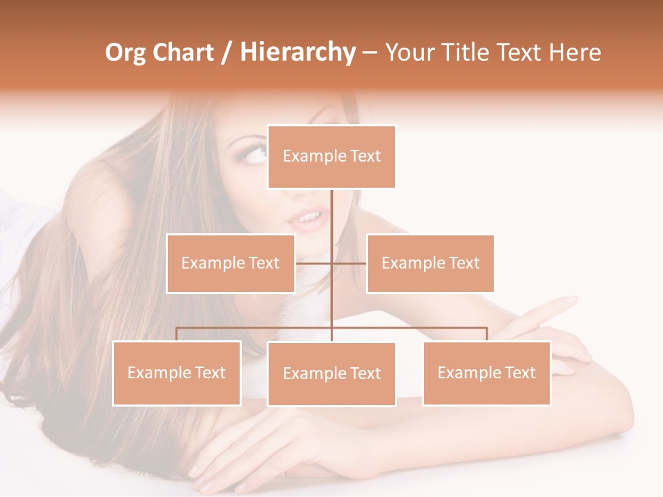 Elegant Portrait Hair PowerPoint Template