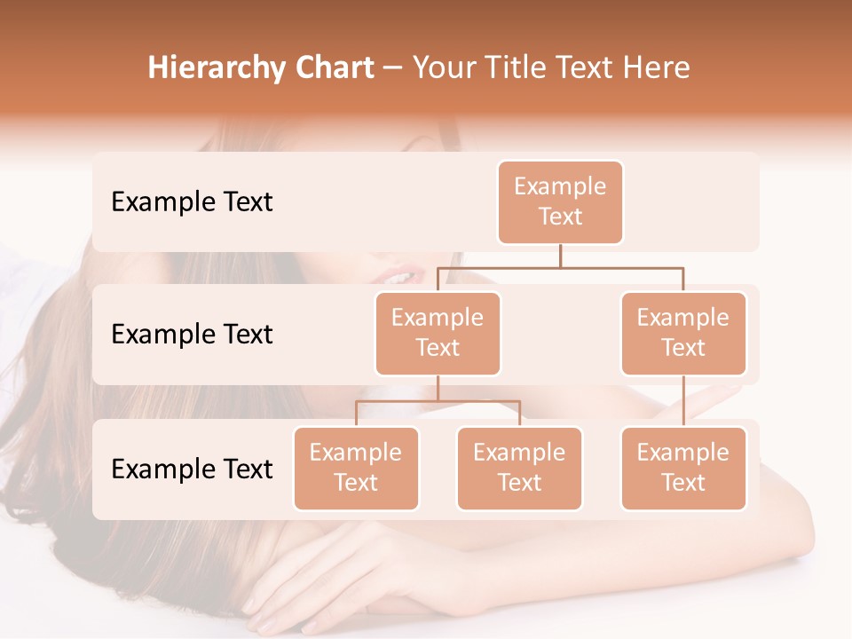 Elegant Portrait Hair PowerPoint Template