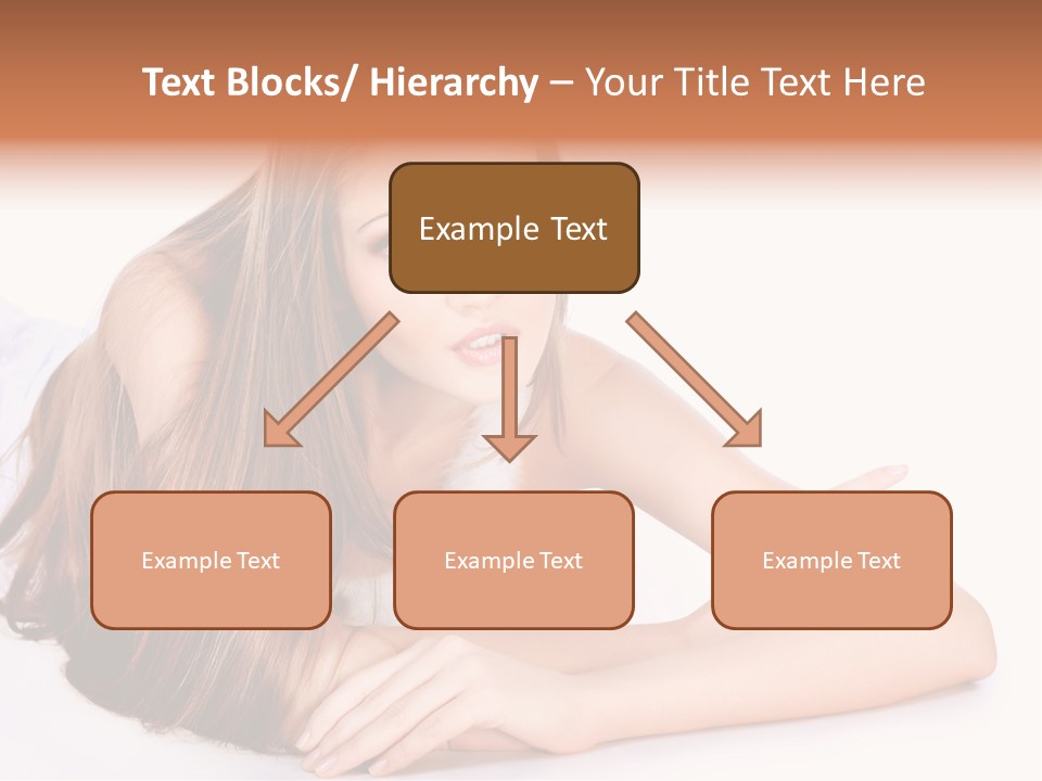 Elegant Portrait Hair PowerPoint Template