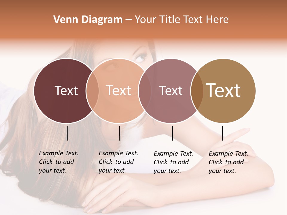 Elegant Portrait Hair PowerPoint Template