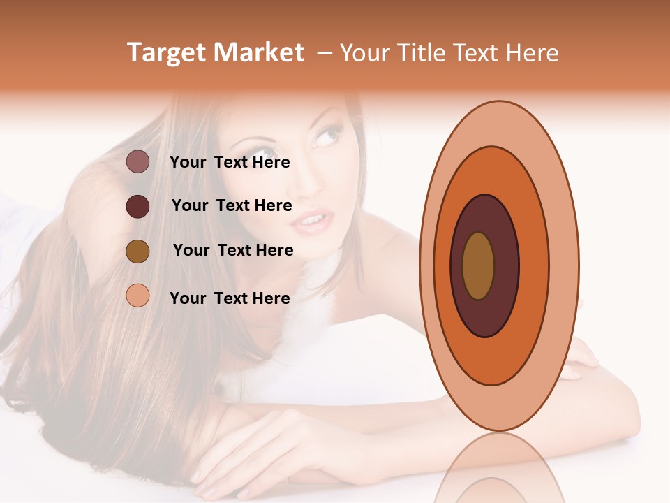 Elegant Portrait Hair PowerPoint Template