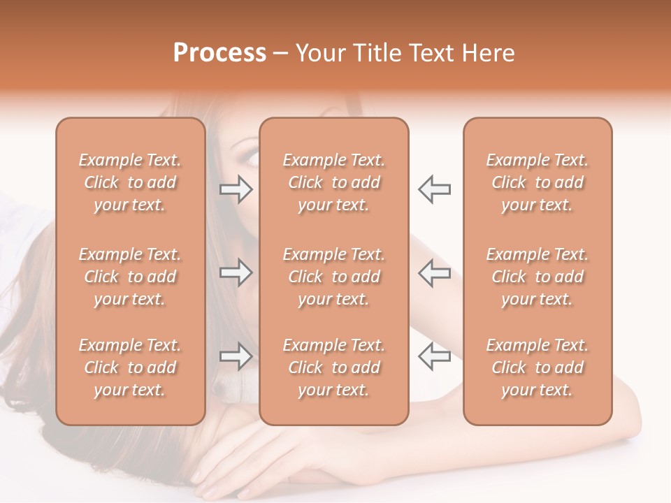 Elegant Portrait Hair PowerPoint Template