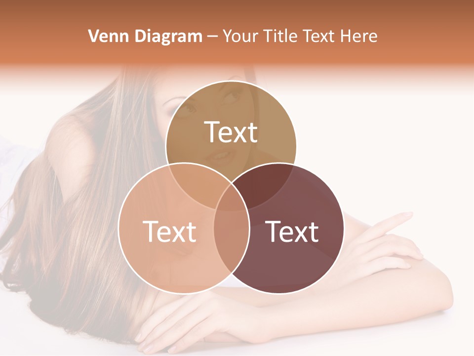 Elegant Portrait Hair PowerPoint Template